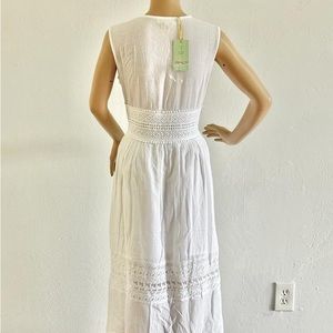 Dress long sleeveless